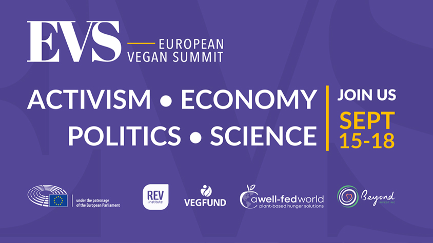 OIPA IS PARTNER OF THE EUROPEAN VEGAN SUMMIT 2022