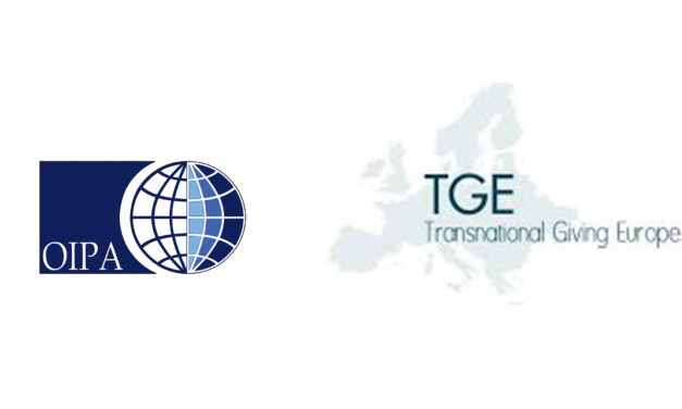 OIPA PARTNER OF THE TRANSNATIONAL GIVING EUROPE (TGE) NETWORK